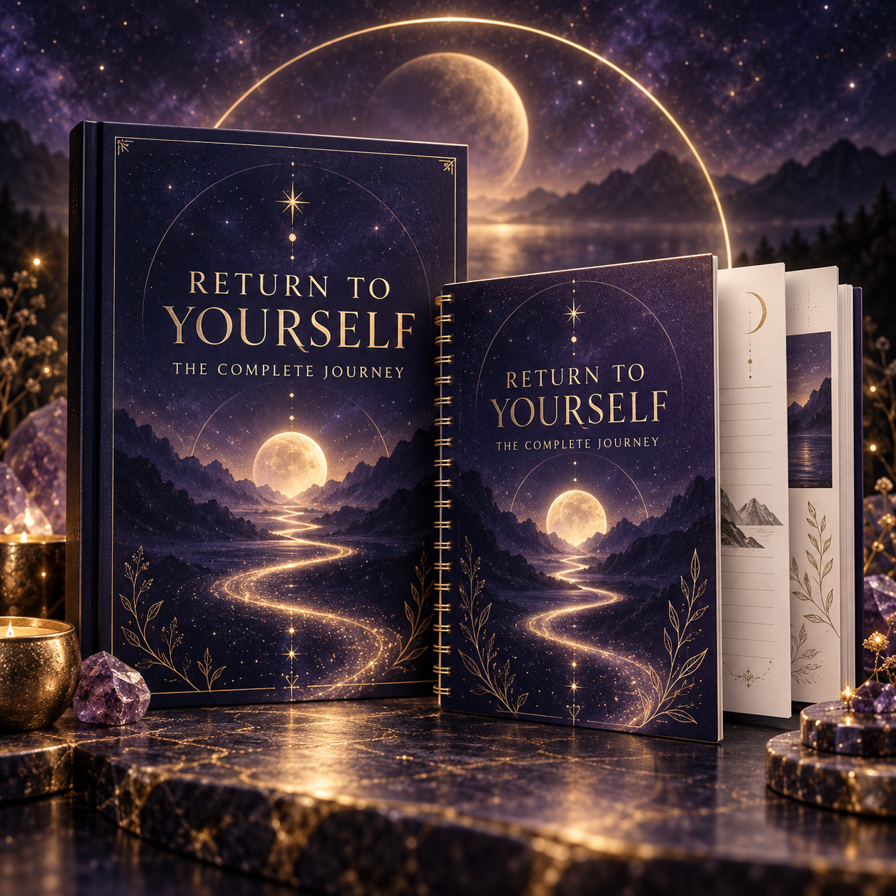 Return to Yourself complete guide and workbook bundle