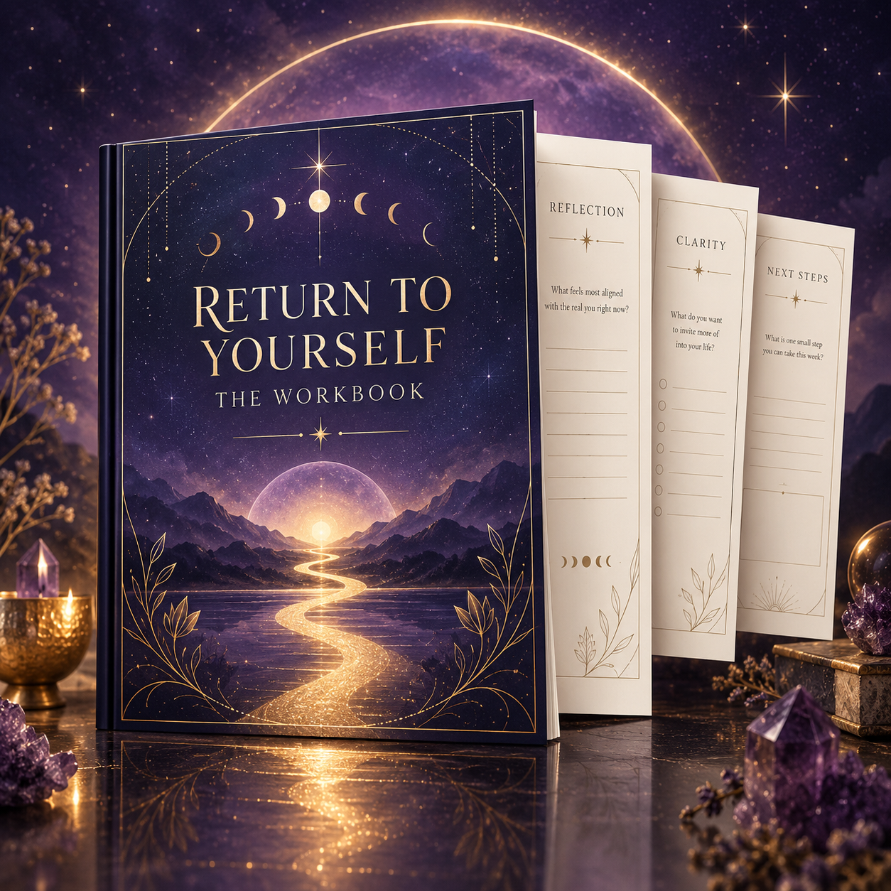 Return to Yourself fillable and printable workbook